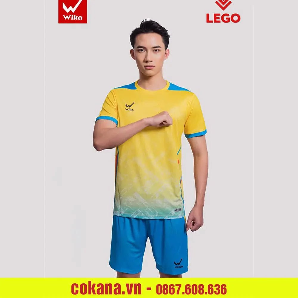 Áo bóng đá Wika Lego không logo - COKANA