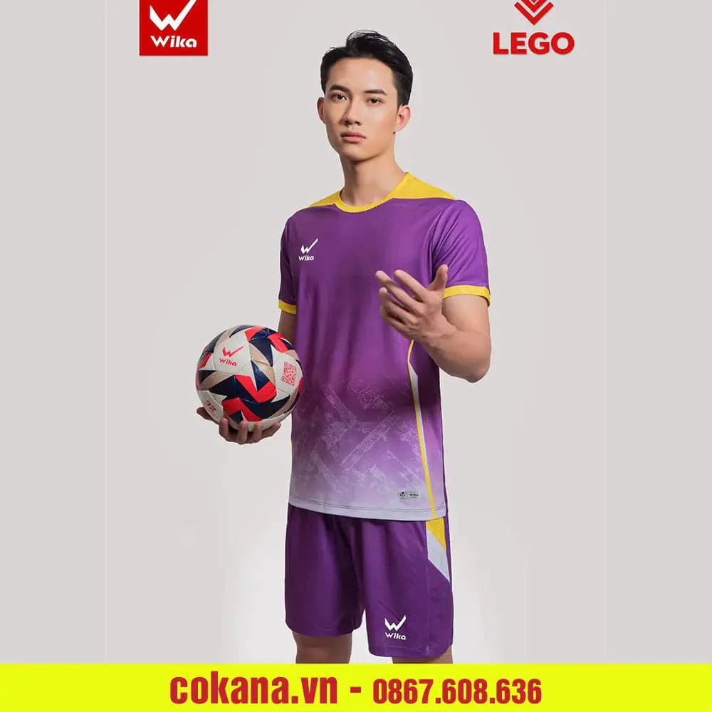 Áo bóng đá Wika Lego không logo - COKANA