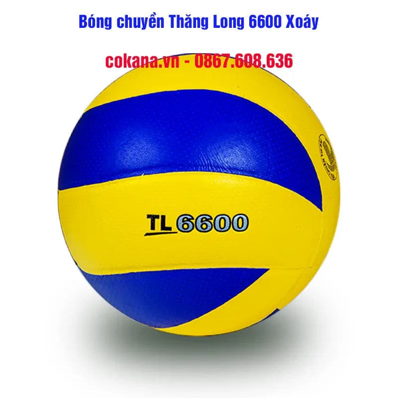 Bóng chuyền Thăng Long 6600 Xoáy - COKANA