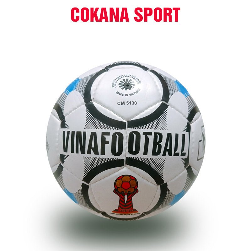 Bóng Đá Bách Hiền số 4 CM Vina Vinafootball khâu tay Da PVC CM - COKANA