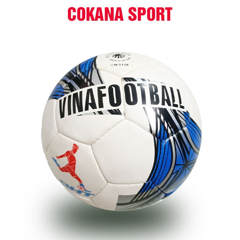 Bóng Đá Bách Hiền số 5 CM Vina Vinafootball khâu tay Da PVC CM - COKANA