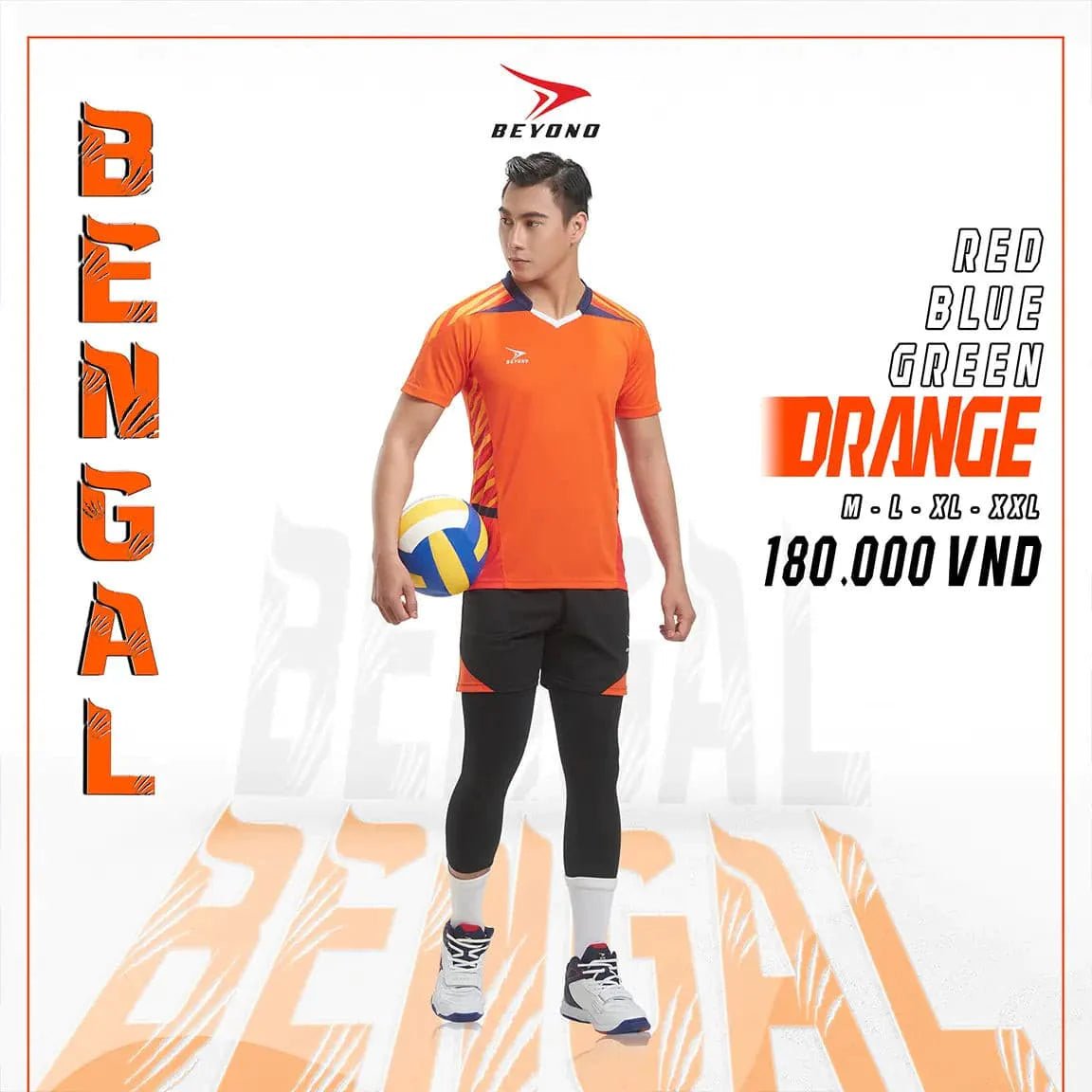 Quần áo bóng chuyền Beyono Bengal nam - COKANA