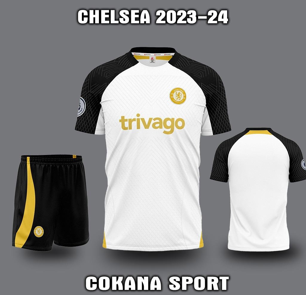 Quần áo bóng đá Chelsea 2023-24 thun lạnh DK - COKANA