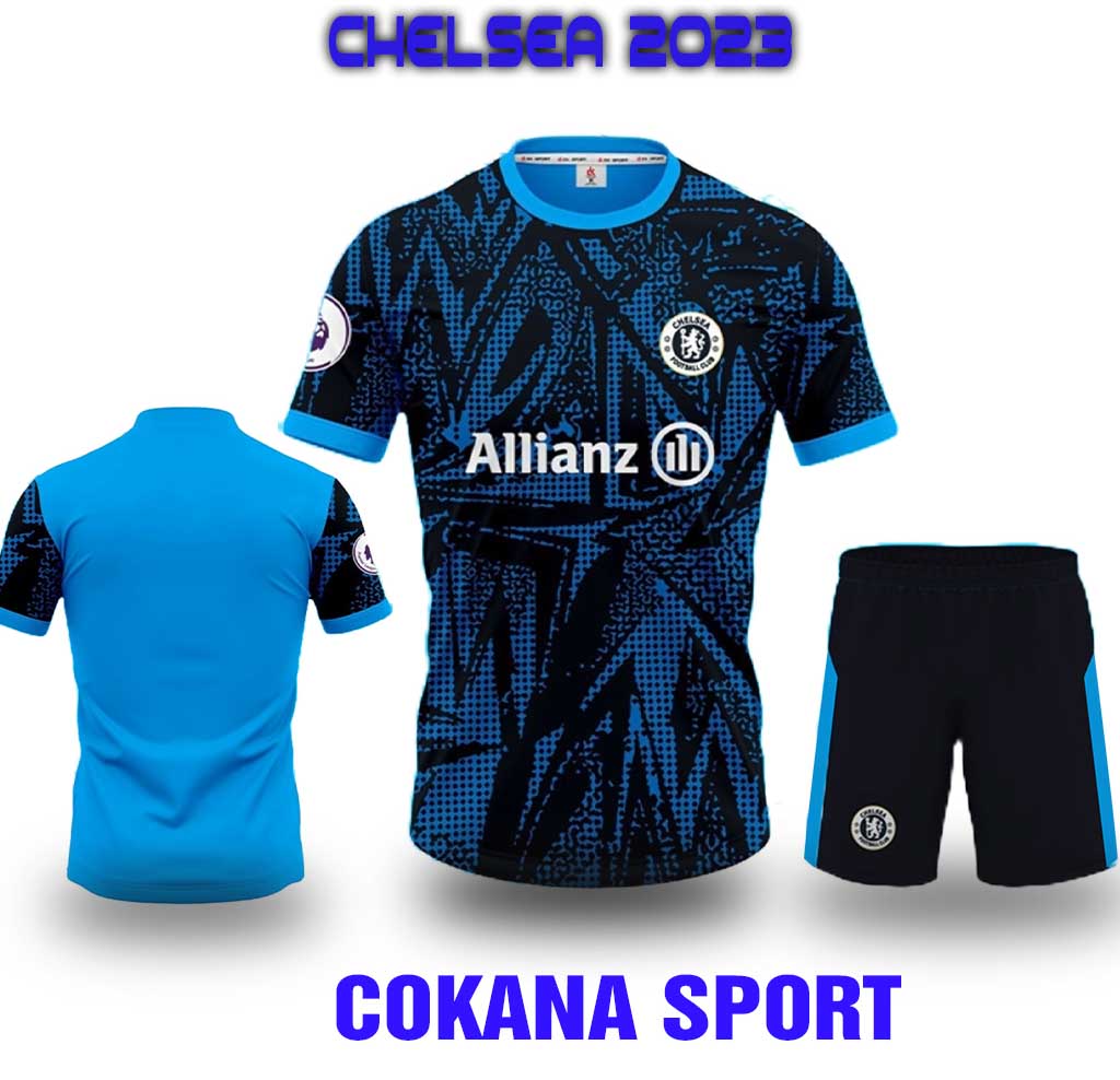 Quần áo bóng đá Chelsea 2023-24 thun lạnh DK - COKANA