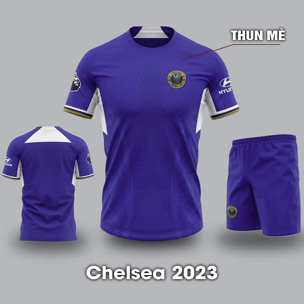 Quần áo bóng đá Chelsea thun Thái 2023-24 - COKANA