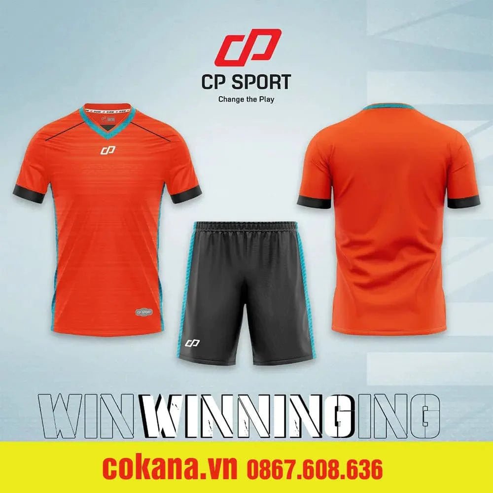 Quần áo bóng đá CP Egan Winning không logo thun lạnh - COKANA