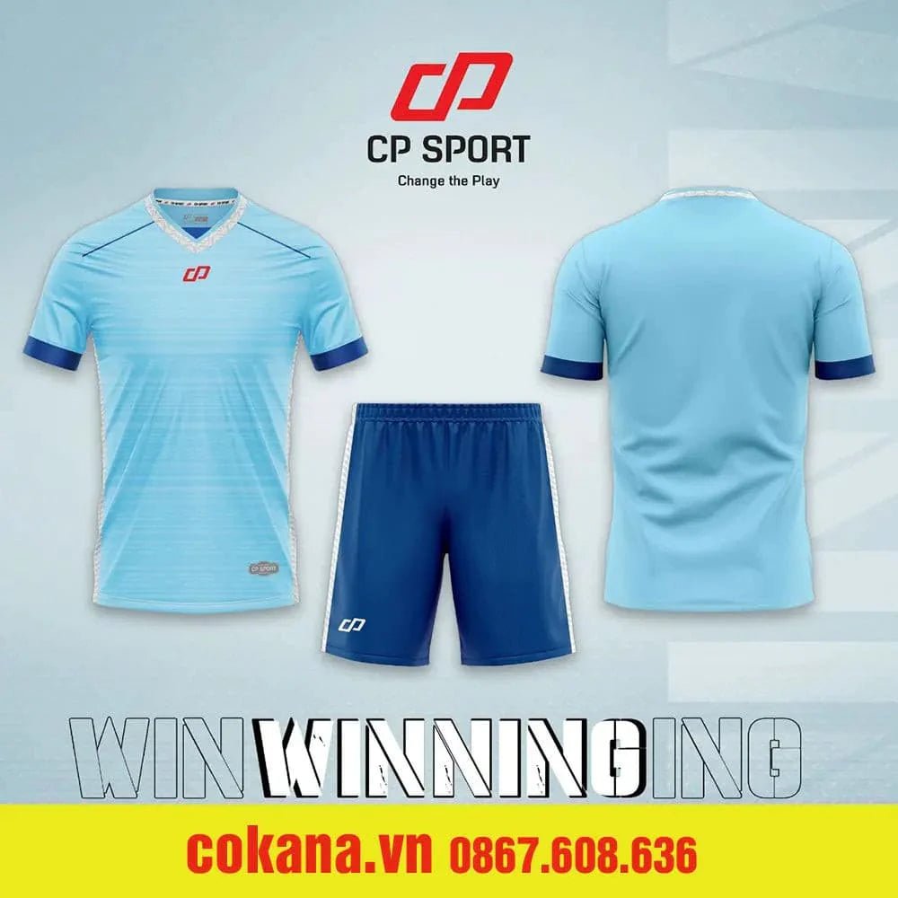 Quần áo bóng đá CP Egan Winning không logo thun lạnh - COKANA