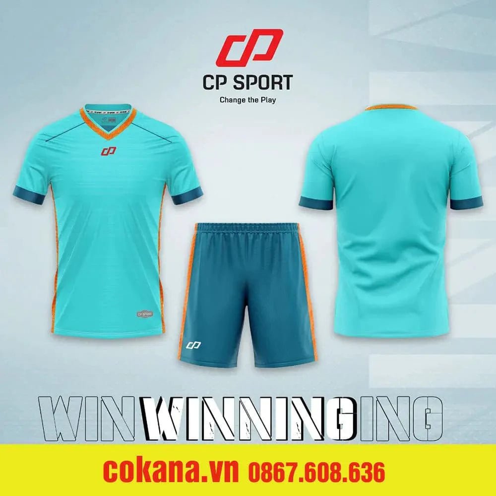 Quần áo bóng đá CP Egan Winning không logo thun lạnh - COKANA