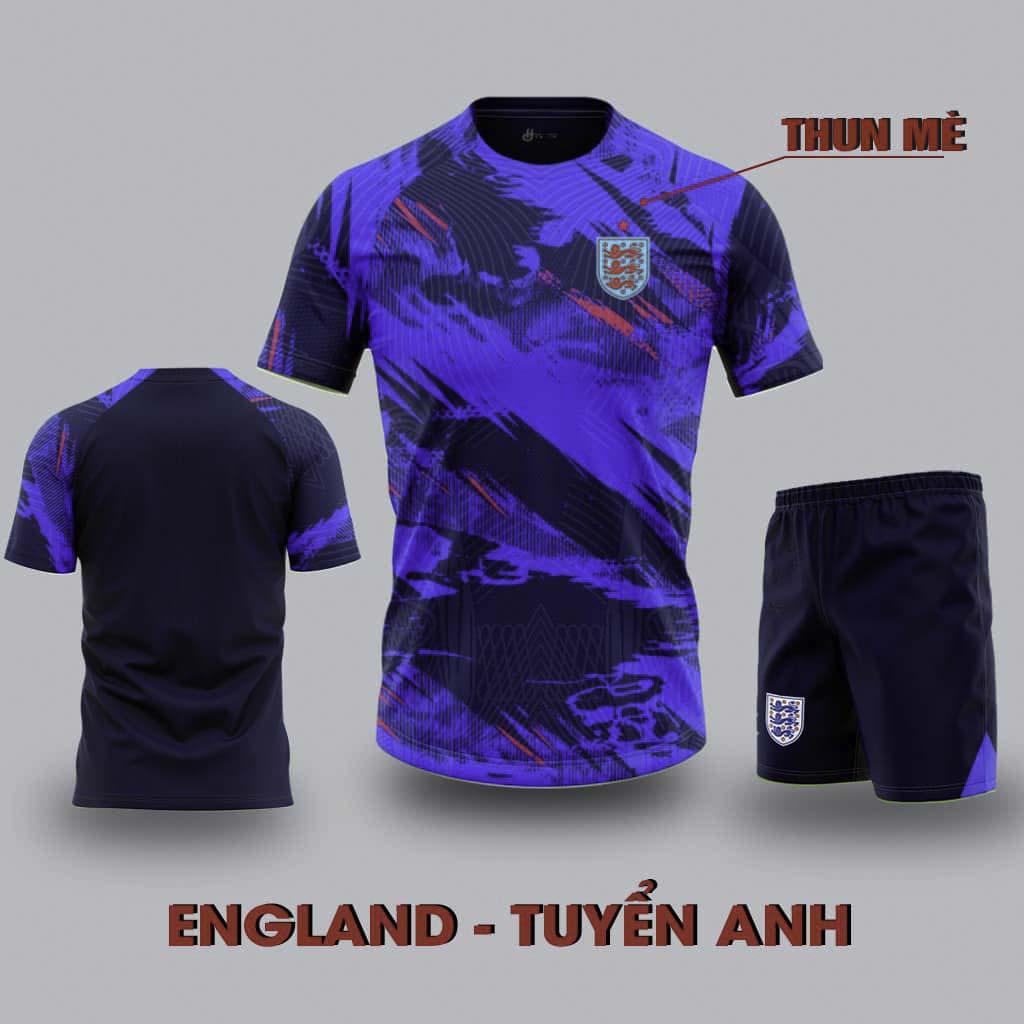 Quần áo bóng đá đội tuyển Anh - Xanh / S Xanh S - COKANA