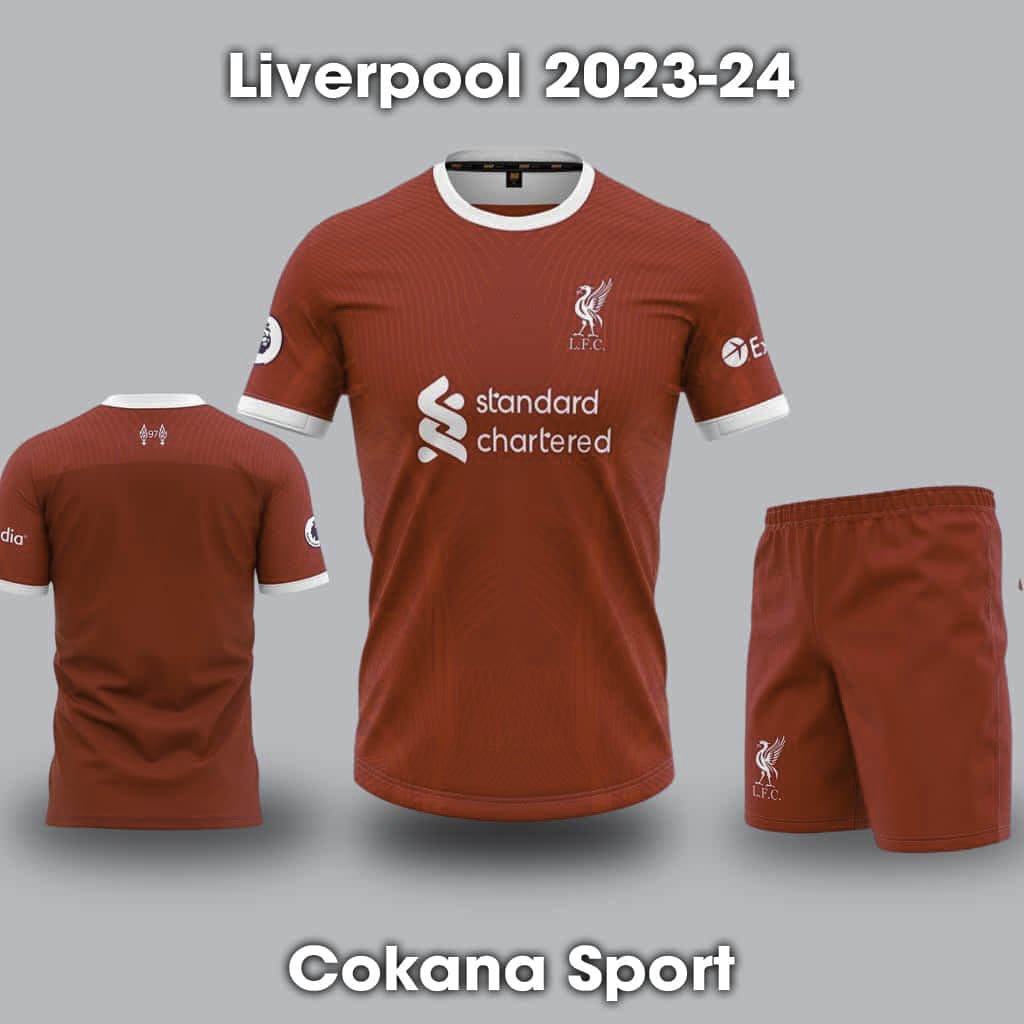 Quần áo bóng đá Liverpool thun Thái 2023-24 - COKANA