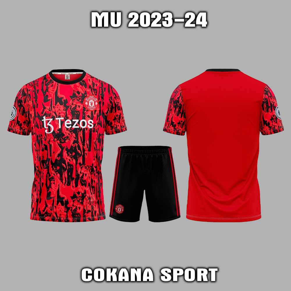 Quần áo bóng đá Mu Manchester United thun lạnh DK 2023-24 - COKANA