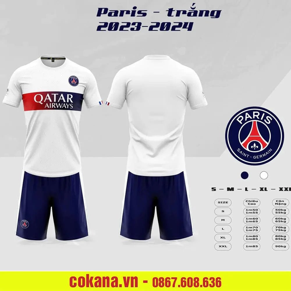 Quần áo bóng đá PSG Paris Saint Germain Sao Việt 2023-24 - COKANA